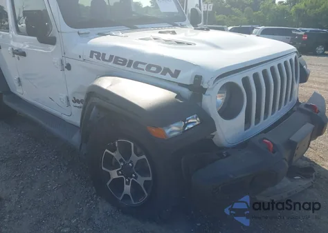 2018 Jeep Wrangler Unlimited Rubicon 4X4 z USA, uszkodzony, nr VIN 1C4HJXFN0JW141614